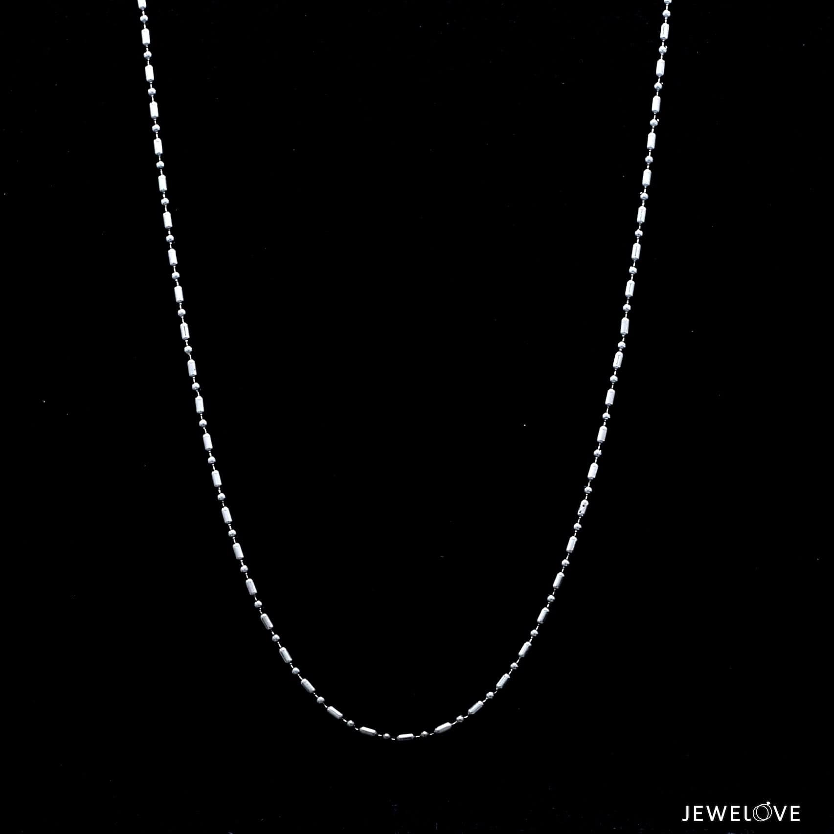 Jewelove™ Chains 1.5mm Japanese Platinum Chain for Women JL PT CH 1116