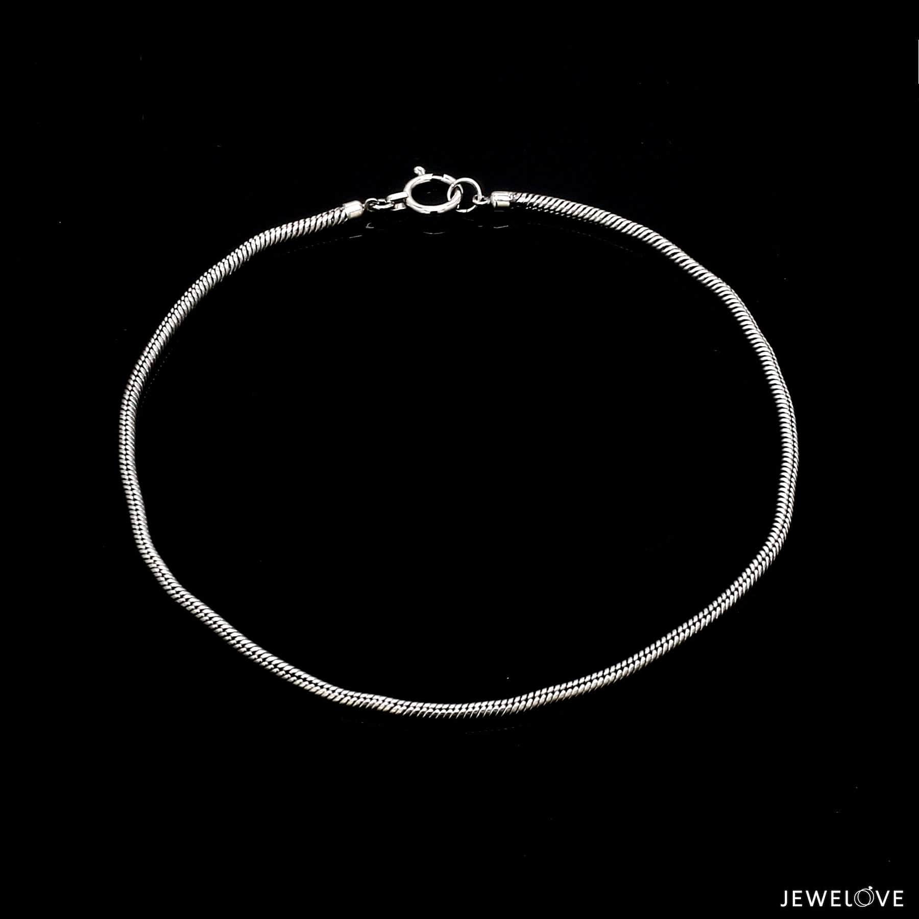 1.75mm Japanese Platinum Round Snake Bracelet JL PTB 1291 – Jewelove™