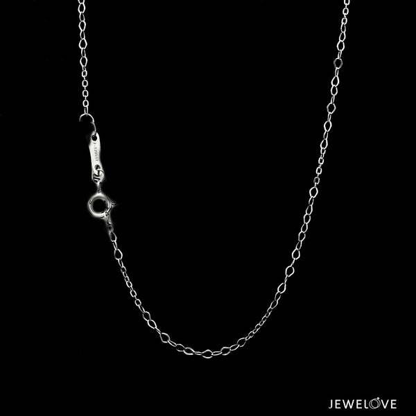 Jewelove™ Chains 1.75mm Links Platinum Chain for Women JL PT CH 1294