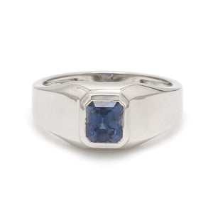 Carat Approx Blue Sapphire Platinum Ring JL PT 1218 – Jewelove™
