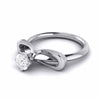 Jewelove™ Rings J VS / Women's Band only 1-Carat Designer Platinum Solitaire Engagement Ring for Women JL PT G 112-D