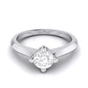 Jewelove™ Rings J VS / Women's Band only 1-Carat Platinum Solitaire Engagement Ring JL PT G 121-D