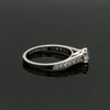 Jewelove™ Rings J VS / Women's Band only 1 Carat Solitaire Diamond Shank Platinum Ring JL PT 1324-C