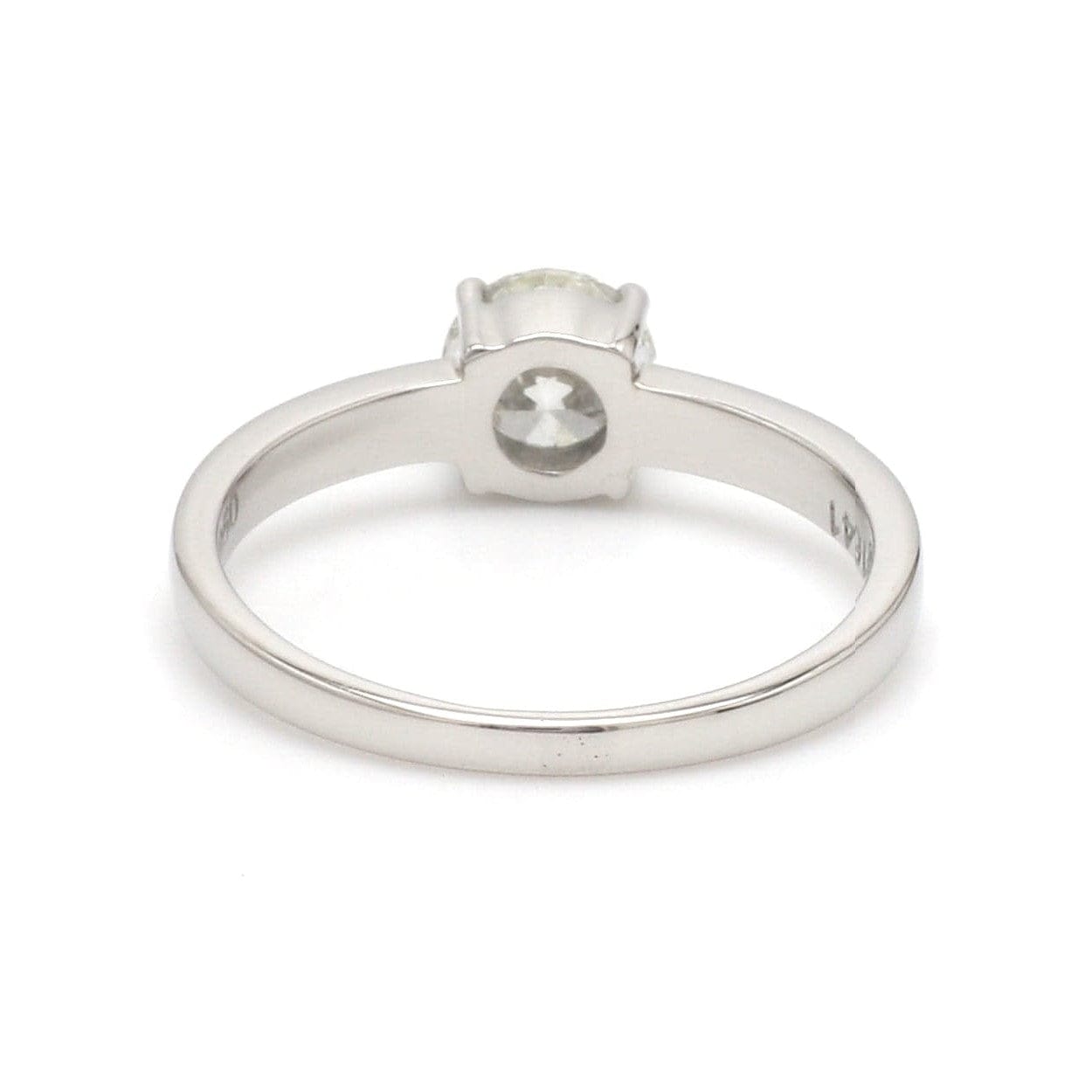 Jewelove™ Rings Women's Band only / VS J 1 Carat Solitaire Platinum Engagement Ring JL PT 1269-C