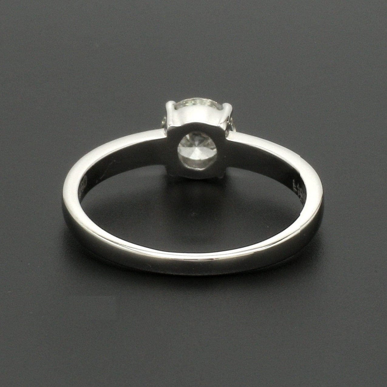 Jewelove™ Rings Women's Band only / VS J 1 Carat Solitaire Platinum Engagement Ring JL PT 1269-C