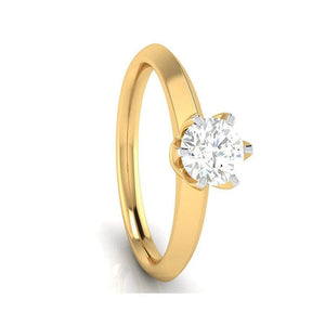 1-Carat Solitaire Yellow Gold Ring JL AU G 106Y-C