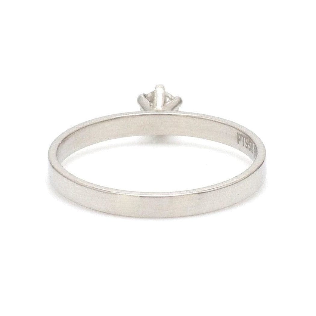 Jewelove™ Rings 15 Pointer Classic 6 Prong Platinum Ring SKU 0012-A