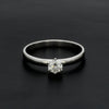 15 Pointer Classic 6 Prong Platinum Ring SKU 0012-A