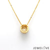 Jewelove™ Pendants 18K Yellow Gold  Pendant Chain with Fancy Color Diamond JL AU P 10