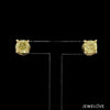 Jewelove™ Necklaces & Pendants 18K Yellow Gold Pendant Set with Natural Fancy Intense Yellow Diamonds JL AU PE 101