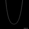 Jewelove™ Chains 18 inches 1mm Japanese Platinum Chain for Women JL PT CH 1116-B