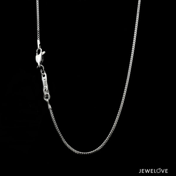 Jewelove™ Chains 1mm Platinum Chain for Women JL PT CH 1300