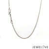 Jewelove™ Chains 1mm Platinum Chain for Women JL PT CH 1300