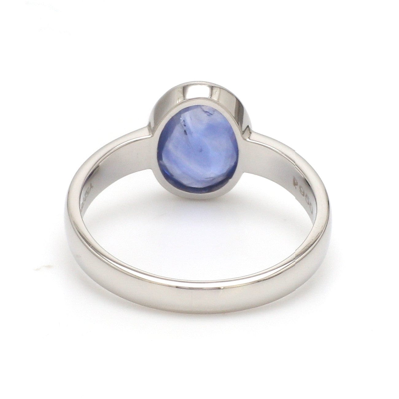Jewelove™ Rings 2.50-Carat Natural Blue Sapphire Platinum Ring JL PT Sapphire