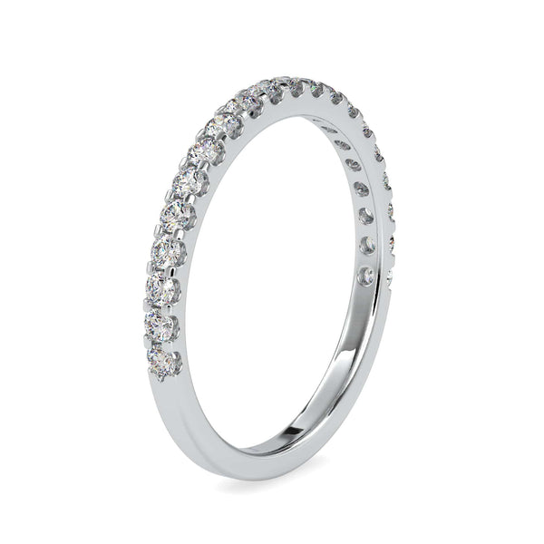 Jewelove™ Rings 2-Pointer 3/4 Diamond Eternity Ring in Platinum JL PT US-0007