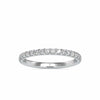 Jewelove™ Rings SI IJ / Women's Band only 2-Pointer 3/4 Diamond Eternity Ring in Platinum JL PT US-0007