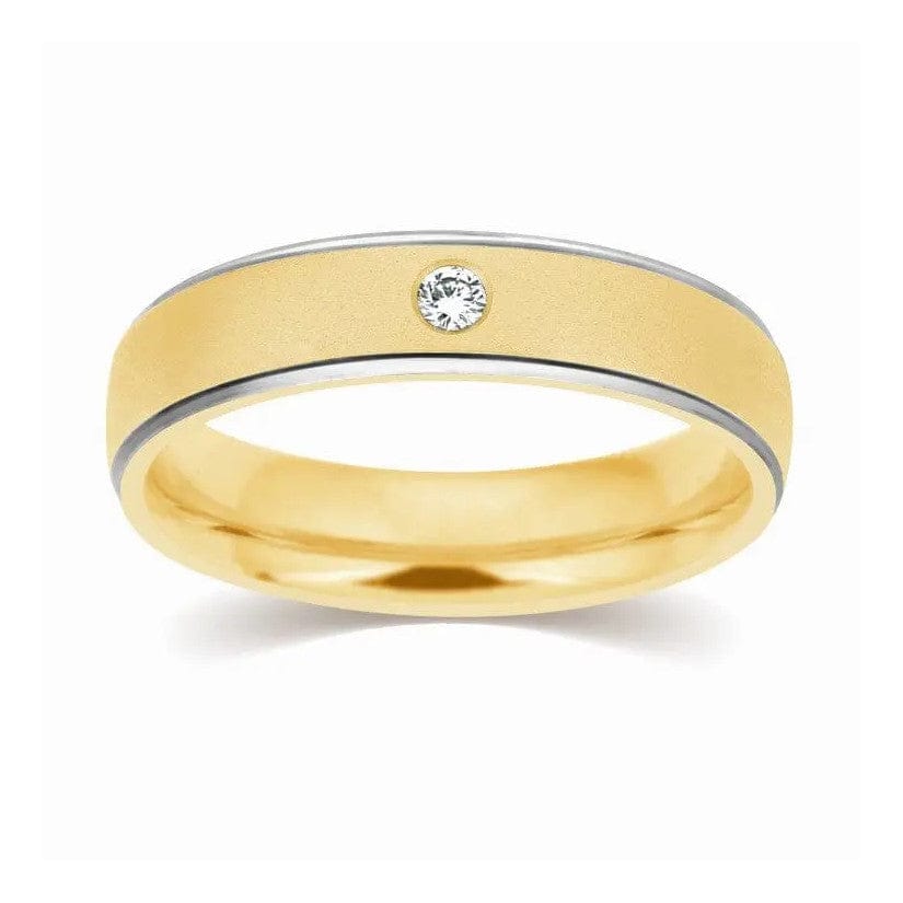 yellow gold gold wedding bands
