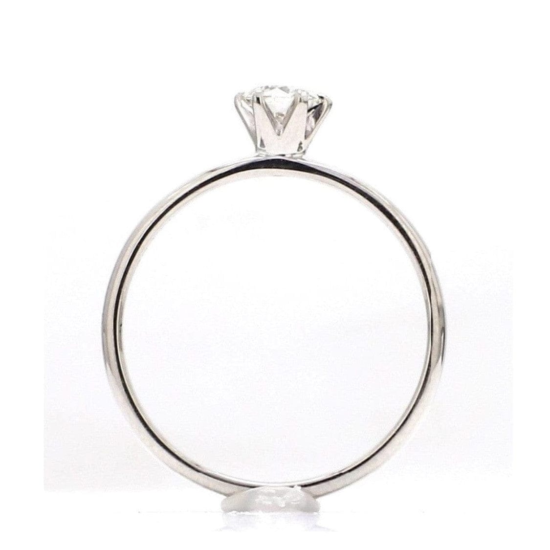 Jewelove™ Rings 20-Pointer Classic 6 Prong Solitaire Ring made in Platinum SKU 0012-A