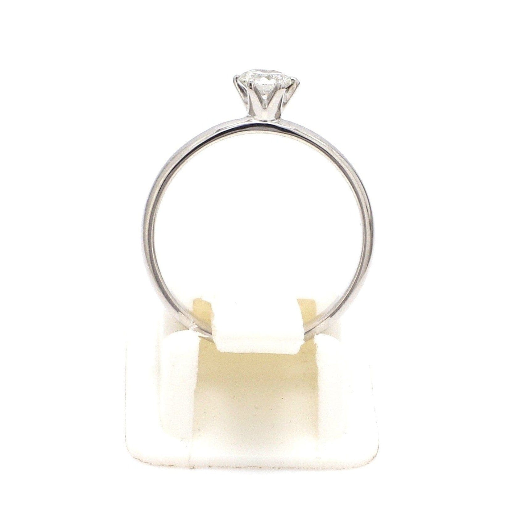 Jewelove™ Rings 20-Pointer Classic 6 Prong Solitaire Ring made in Platinum SKU 0012-A