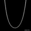 Jewelove™ Chains 2mm Cordell Platinum Rope Chain JL PT CH 903-E