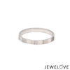 Jewelove™ Rings Women's Band only 2mm Designer Japanese Platinum Women's Ring JL PT 1338
