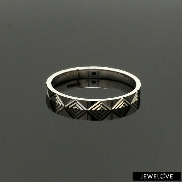 Jewelove™ Rings Women's Band only 2mm Designer Japanese Platinum Women's Ring JL PT 1340