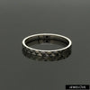 Jewelove™ Rings Women's Band only 2mm Designer Japanese Platinum Women's Ring JL PT 1347