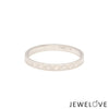 Jewelove™ Rings Women's Band only 2mm Designer Japanese Platinum Women's Ring JL PT 1347