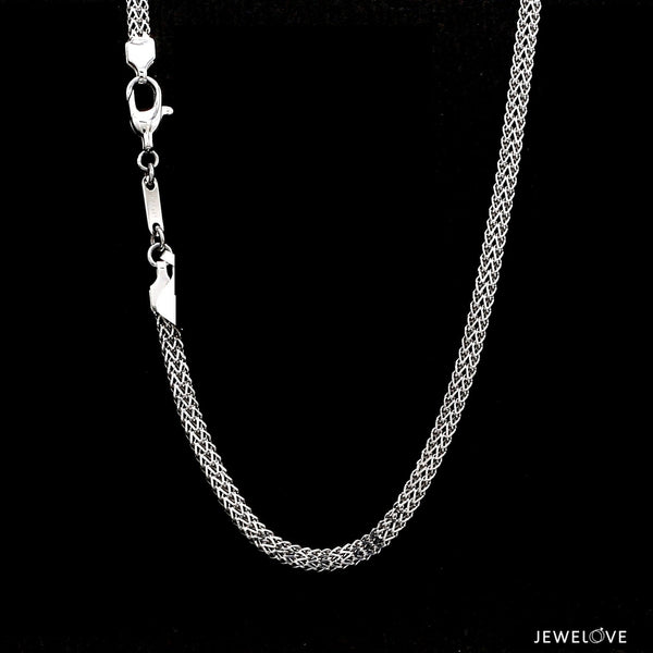 Jewelove™ Chains 3.25mm Platinum Chain for Men JL PT CH 1206-A