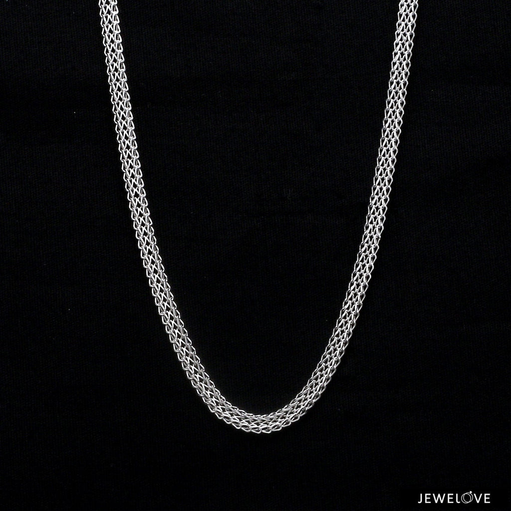 Jewelove™ Chains 3.75mm Platinum Chain for Men JL PT CH 1195