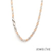 Jewelove™ Chains 3.75mm Platinum Rose Gold Chain for Men JL PT CH 1285
