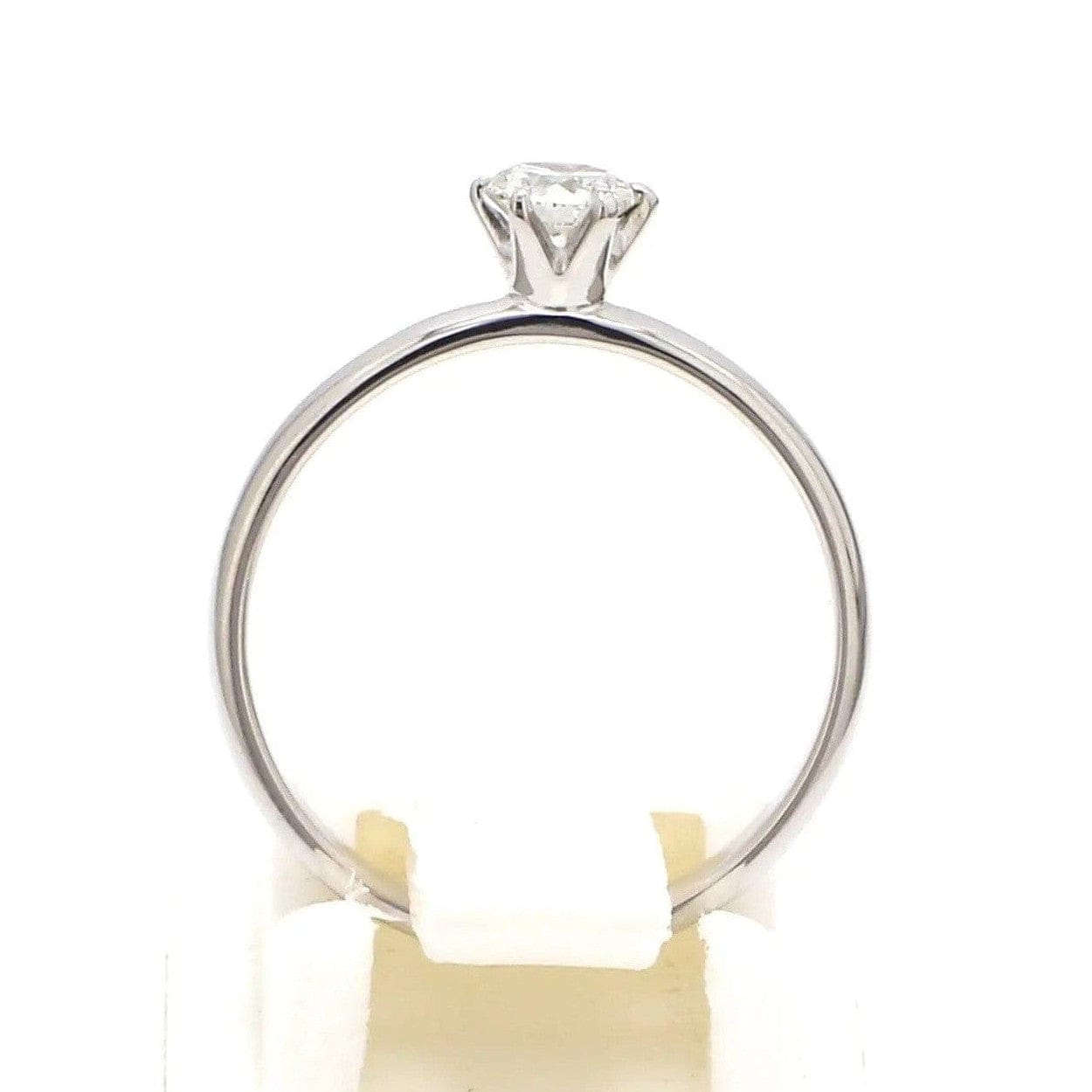 Jewelove™ Rings 30-Pointer Classic 6 Prong Solitaire Ring made in Platinum SKU 0012