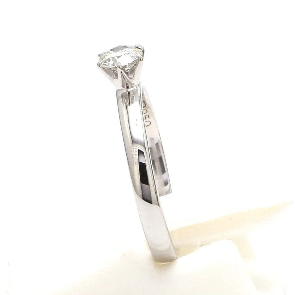 Jewelove™ Rings 30-Pointer Classic 6 Prong Solitaire Ring made in Platinum SKU 0012