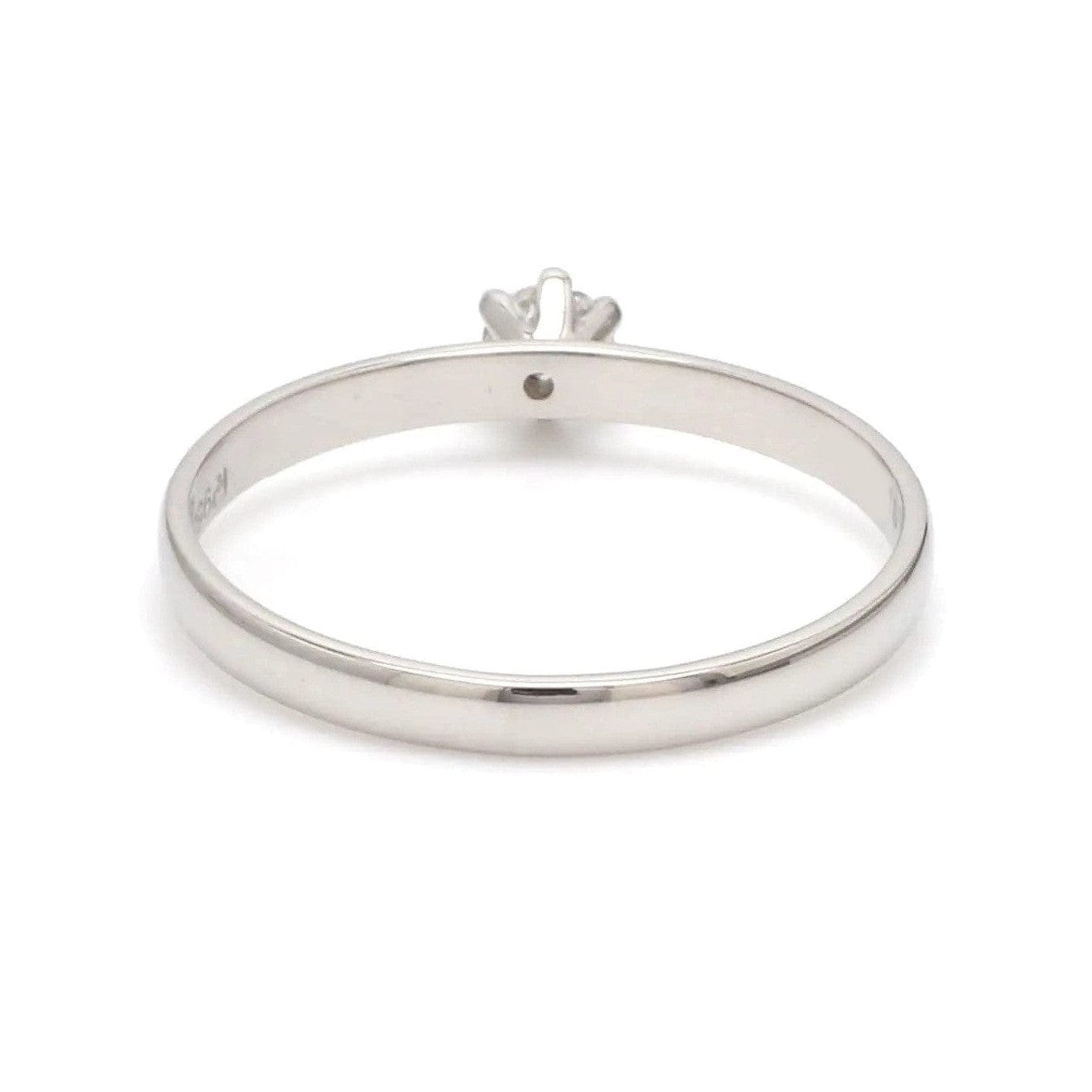 Jewelove™ Rings 30-Pointer Classic 6 Prong Solitaire Ring made in Platinum SKU 0012