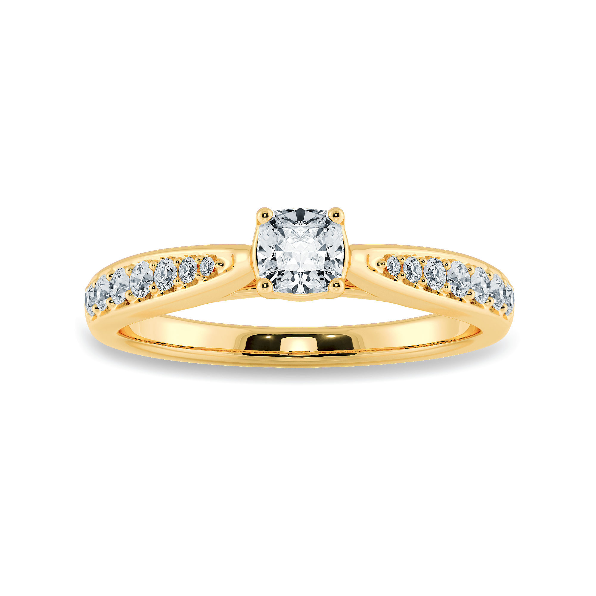 Pear shape engagement ring set with 3.25 ct center 100% natural
