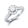 Jewelove™ Rings Women's Band only / VS J 30-Pointer Designer Platinum Solitaire Engagement Ring JL PT G 103-A