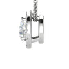Jewelove™ Pendants Women's Band only / VS I 30-Pointer Pear Solitaire Cut Platinum Diamond Pendant JL PT PF PS 111