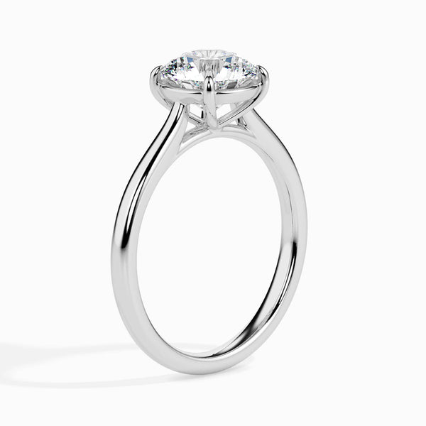 Jewelove™ Rings Women's Band only / VS J 30-Pointer Platinum Solitaire Ring for Women JL PT 19001
