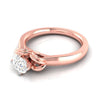 Jewelove™ Rings Women's Band only / VS J 30-Pointer Solitaire 18K Rose Gold Ring JL AU G 114R
