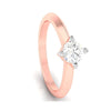 Jewelove™ Rings Women's Band only / VS J 30-Pointer Solitaire 18K Rose Gold Ring JL AU G 121R-A