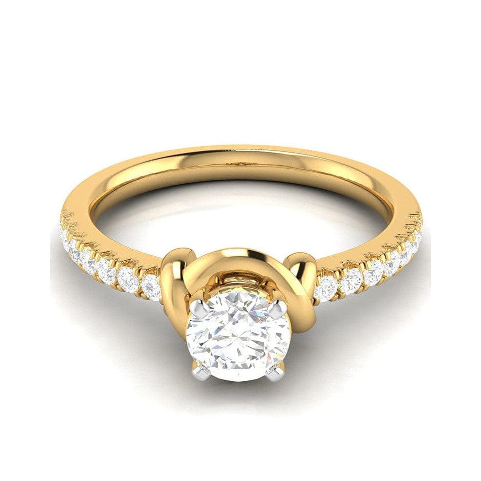 Fana Couture Chunky Engagement Ring S3396-14kt-Yellow | The Diamond Center  | Claremont, CA