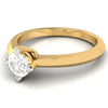 Jewelove™ Rings Women's Band only / VS J 30-Pointer Solitaire 18K Yellow Gold Ring JL AU G 121Y-A