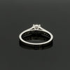 Jewelove™ Rings J VS / Women's Band only 30-Pointer Solitaire Diamond Shank Platinum Ring JL PT 1324