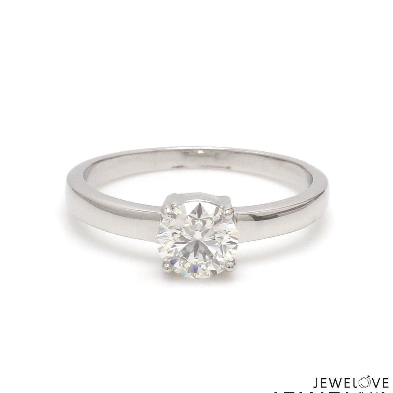 Jewelove™ Rings Women's Band only / VS J 30-Pointer Solitaire Platinum Engagement Ring JL PT 1269