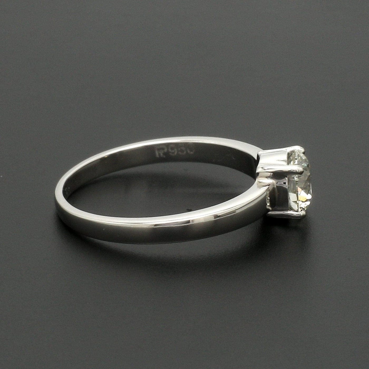 Jewelove™ Rings Women's Band only / VS J 30-Pointer Solitaire Platinum Engagement Ring JL PT 1269