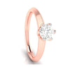 Jewelove™ Rings Women's Band only / VS J 30-Pointer Solitaire Rose Gold Ring JL AU G 106R