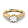 Jewelove™ Rings Women's Band only / VS J 30-Pointer Solitaire Yellow Gold Ring JL AU G 106Y
