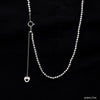 Jewelove™ Chains 16 + 2 inches 3mm Japanese Platinum Chain with Diamond Cut Balls JL PT CH 743