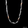 Jewelove™ Chains 4.5mm Platinum Rose Gold Twisted Chain with Matte Finish for Men JL PT CH 1237