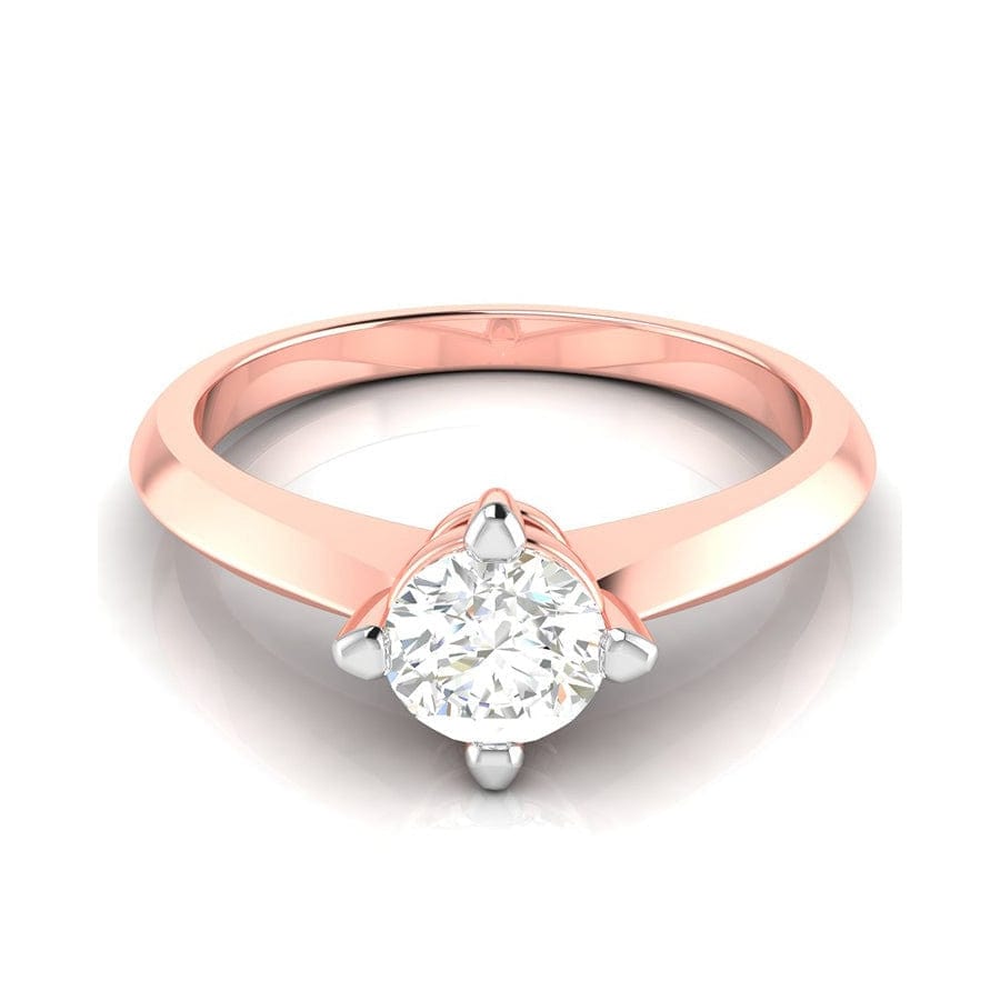 Jewelove™ Rings Women's Band only / VS J 40-Pointer Solitaire 18K Rose Gold Ring JL AU G 121R